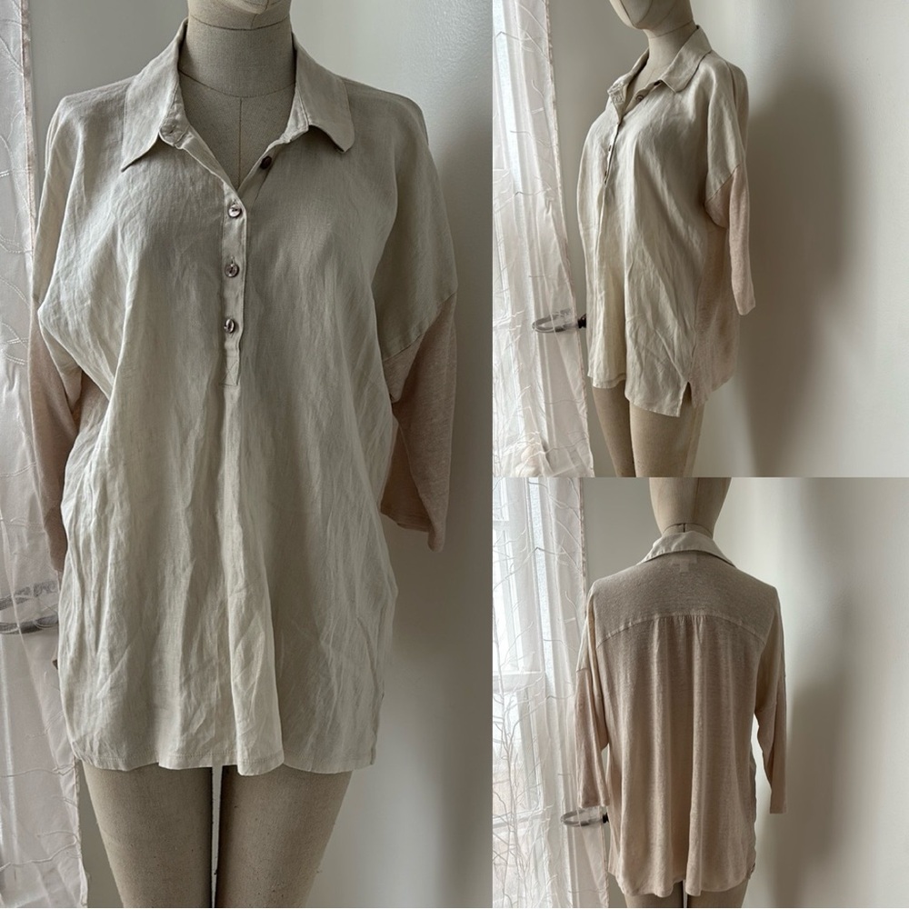 J.jill Elegant Cream Women's Top